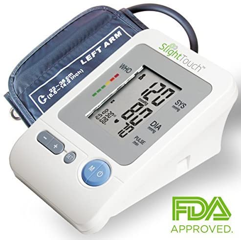 Slight Touch FDA Approved Fully Automatic Upper Arm Blood Pressure ...